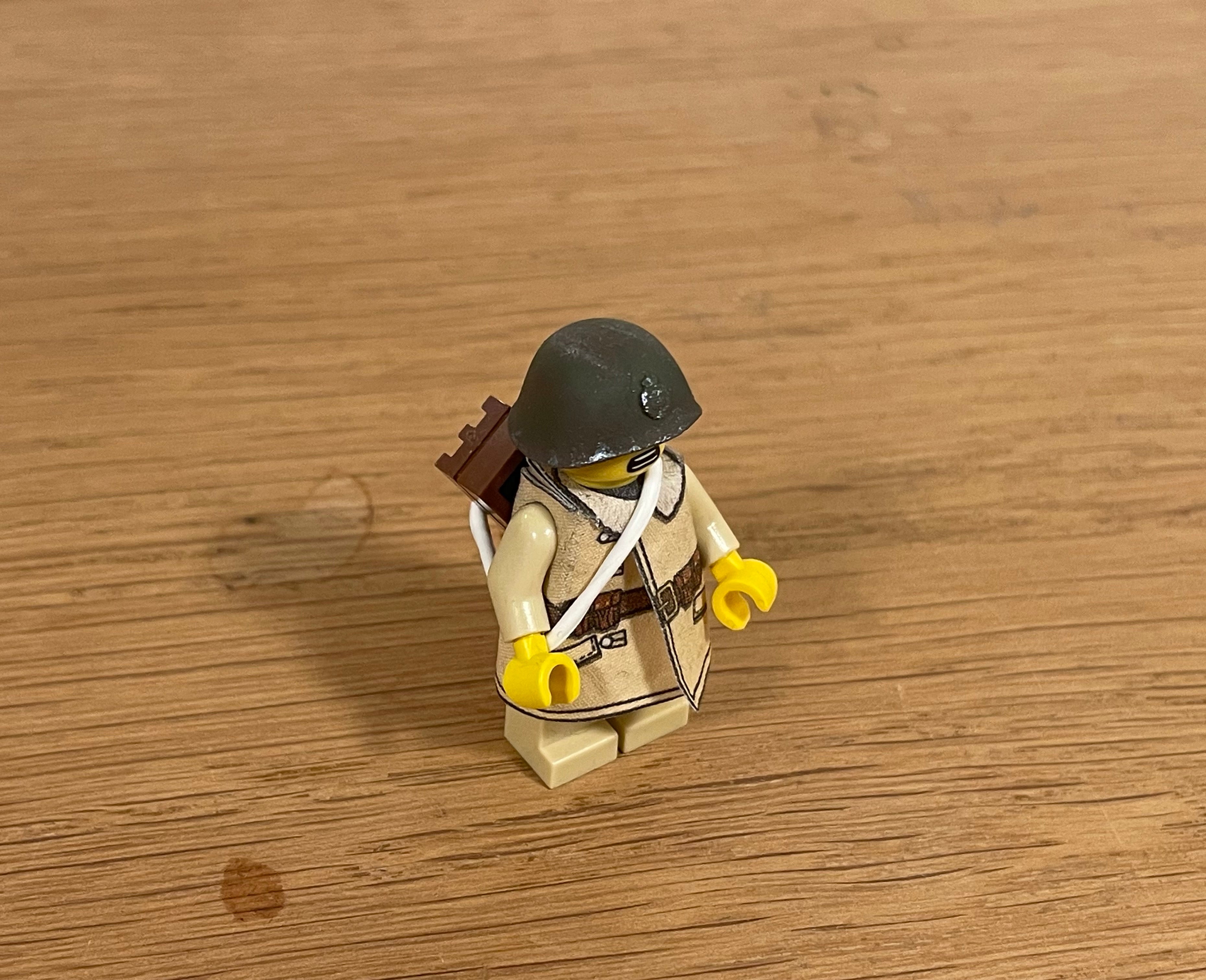 M1923 Danish WW2 Helmet Hand Painted