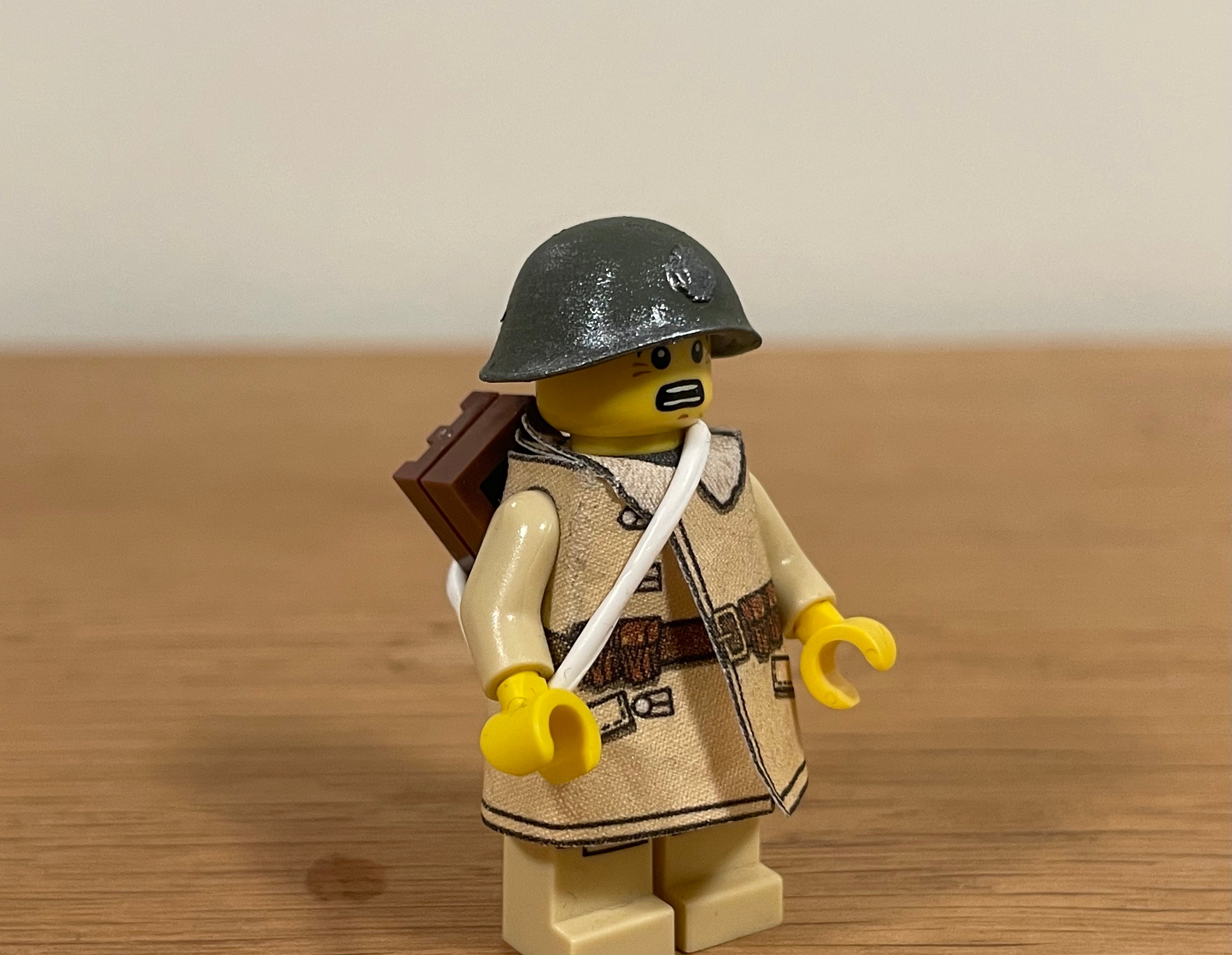 M1923 Danish WW2 Helmet Hand Painted