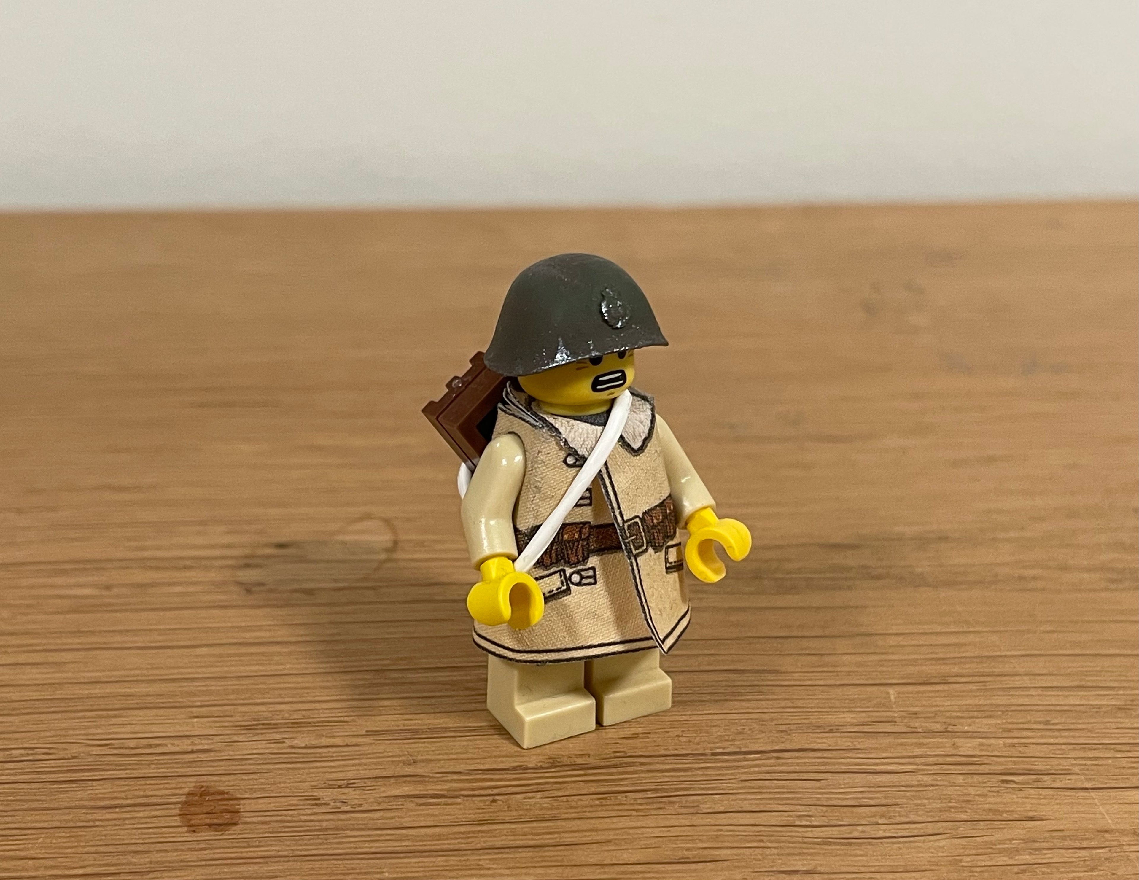 M1923 Danish WW2 Helmet Hand Painted